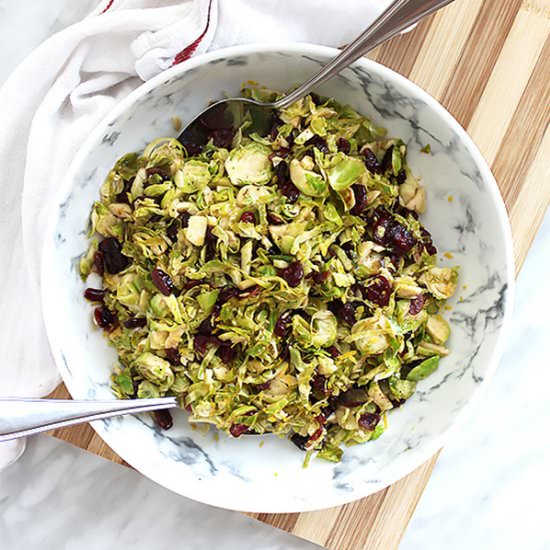 Sautéed Brussels Sprouts - Recipe photo by SlowThe CookDown