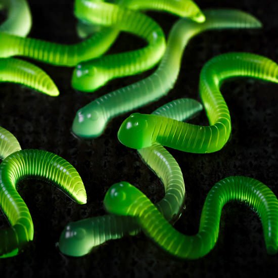Sour Jelly Worms - Recipe photo by KetoDietApp