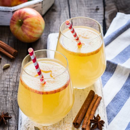 Chilled Apple Cider Punch - Recipe photo by thisfarmgirlcooks