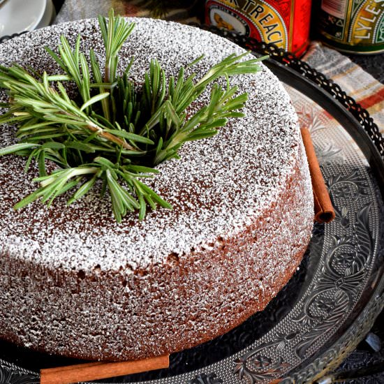 Spiced Molasses Bundt Cake - Recipe photo by byronethomas