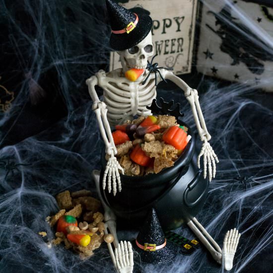 Sweet and Salty Candy Corn Crack - Recipe photo by whattheforksfordinner