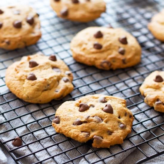Pumpkin Chocolate Chip Cookies - Recipe photo by recipesworthrepeating