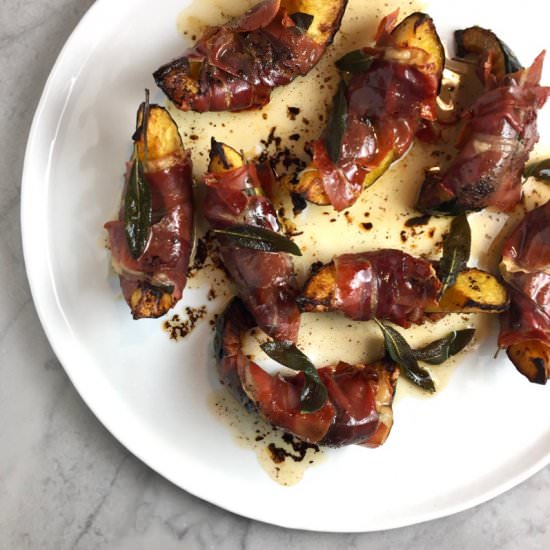 Acorn Squash Saltimbocca - Recipe photo by thebrookcook.wordpress.com