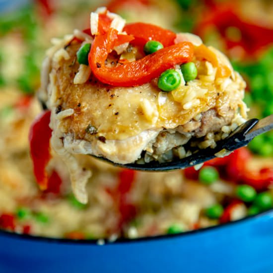 Arroz con Pollo - Recipe photo by KyleeCooks