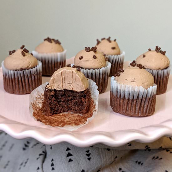 Chocolate IMBC Frosting - Recipe photo by Bakes and Blunders