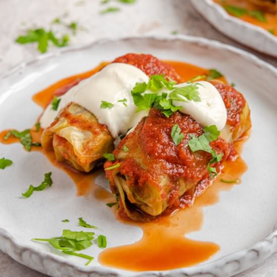 Stuffed Cabbage Rolls - Recipe photo by bellyfull
