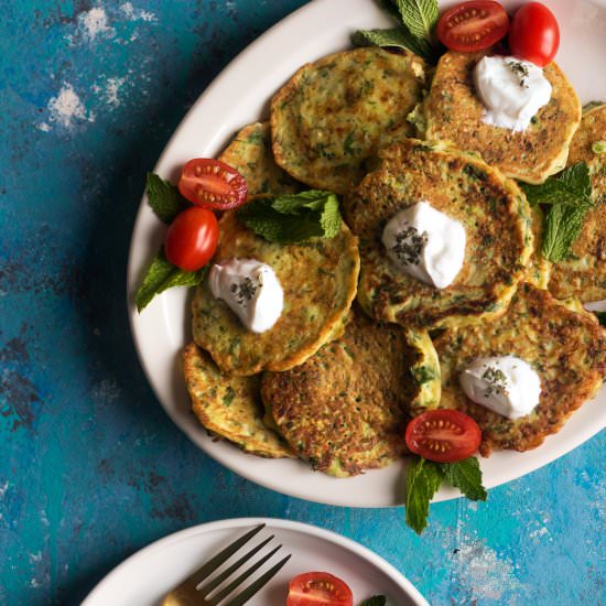 Turkish Zucchini Fritters Recipe - Recipe photo by unicorns in the kitchen