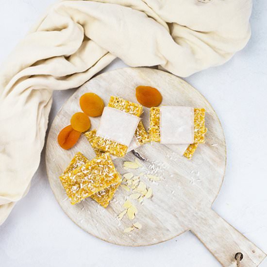 No Bake Apricot Coconut Slice - Recipe photo by lovefoodnourish