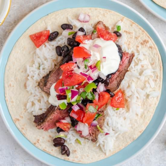 (Copycat) Chipotle Steak Burrito - Recipe photo by bellyfull