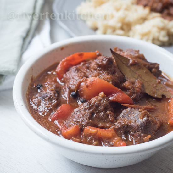 Beef Mechado Pressure Cooker Recipe - Recipe photo by Rivertenkitchen