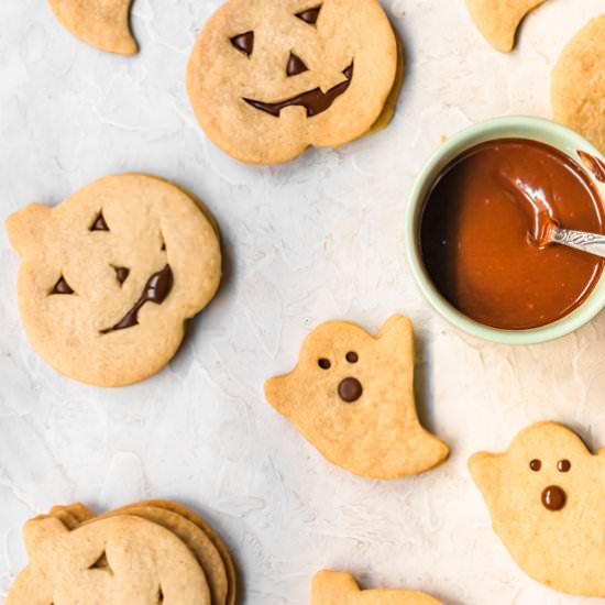 Halloween Shortbread cookies - Recipe photo by ltully