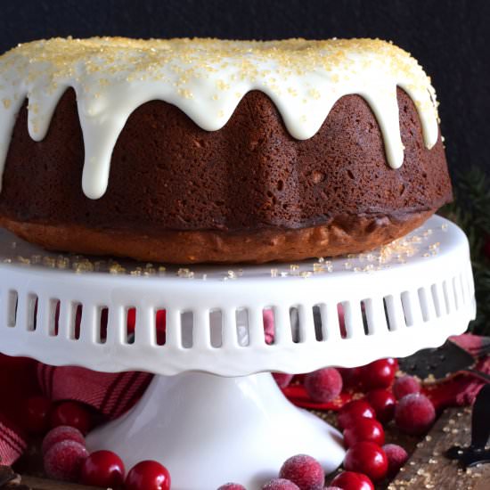 Christmas Mixed Nut Bundt Cake - Recipe photo by byronethomas
