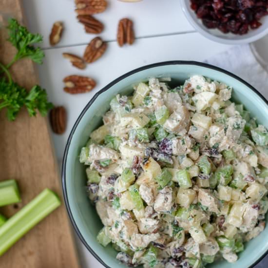 CRANBERRY CHICKEN SALAD - Recipe photo by FixedOnFresh