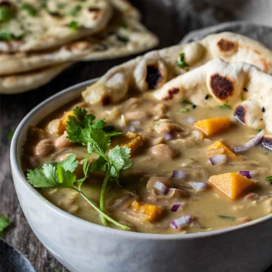 Thai Green Curry Chicken Chili - Recipe photo by crazyinspiredlife