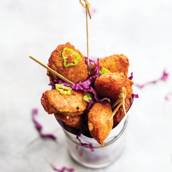 Accras, Haitian taro fritters - Recipe photo by tchakayiti