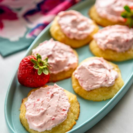 Keto Sugar Cookie with Frosting - Recipe photo by Appetite For Energy