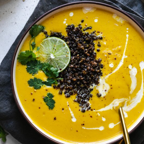 Curried Cauliflower Soup - Recipe photo by Spices in my DNA