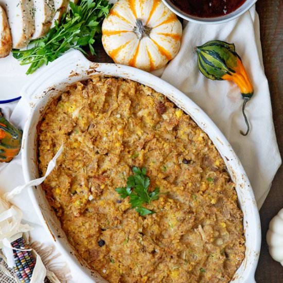 Cornbread Dressing - Recipe photo by grandbabycakes