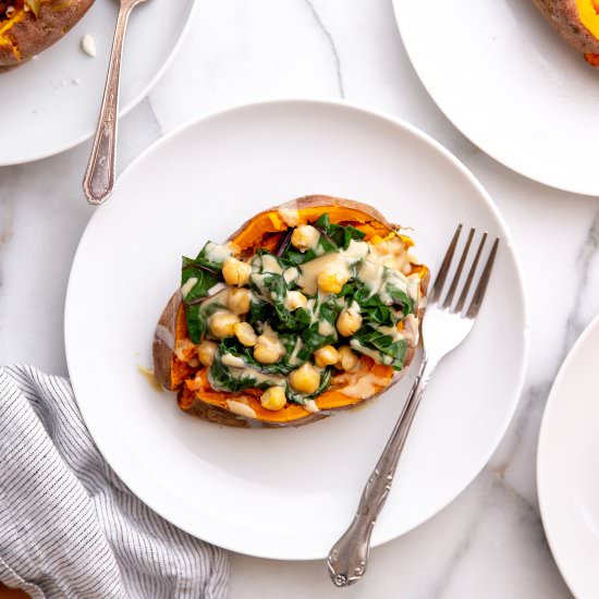 Slow Cooker Sweet Potatoes - Recipe photo by FromScratchFast