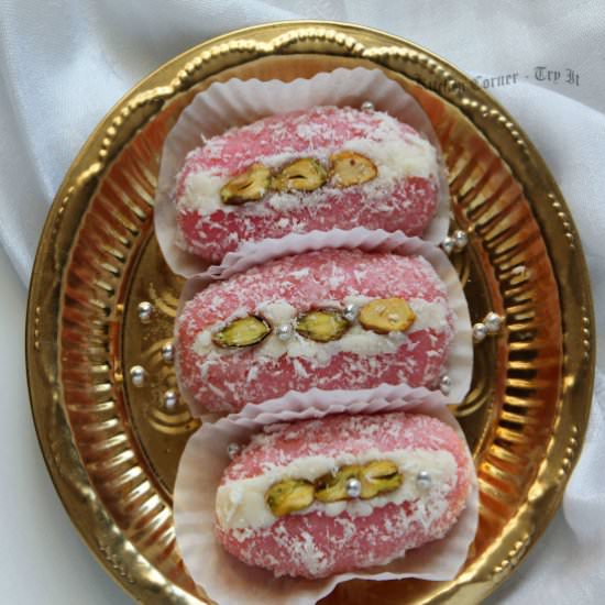 Rose Cham Cham - Recipe photo by Suja Manoj