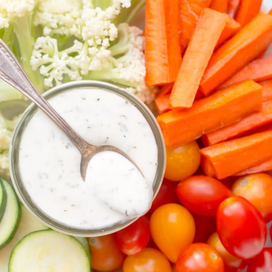 Healthy Ranch Dressing - Recipe photo by Thenaturalnurturer