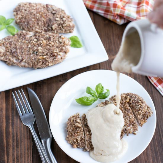 Roasted Garlic Cream Sauce - Recipe photo by littlebitrecipes