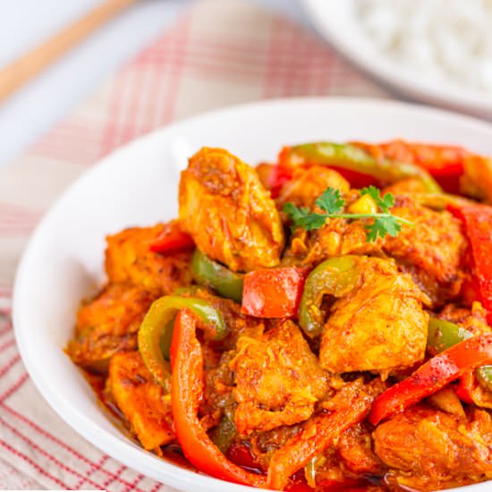 Restaurant Style Chicken Jalfrezi - Recipe photo by Priyanka DK