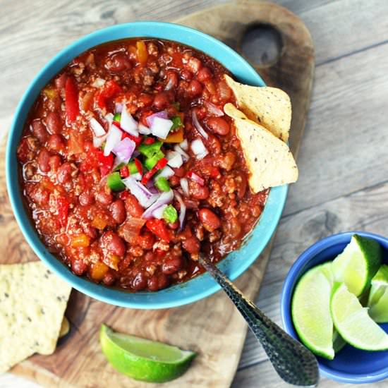 Chili 101 - Recipe photo by cheap-recipe-blog