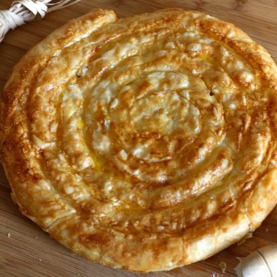 Bulgarian breakfast: Banitsa - Recipe photo by Piecesof Bulgarianyummy