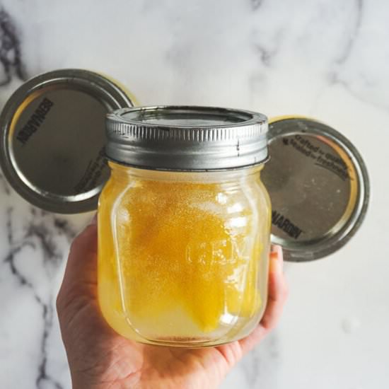Homemade Limoncello (lemon liqueur) - Recipe photo by cravethegood