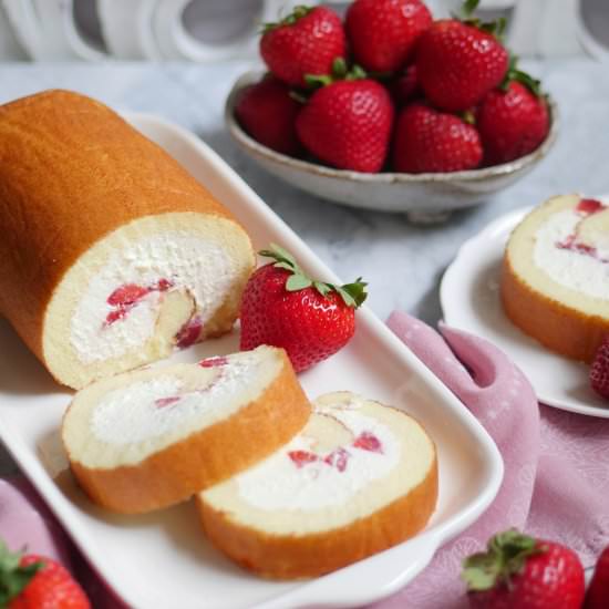 Fresh Strawberry and Cream Japanese - Recipe photo by indulgewithmimi