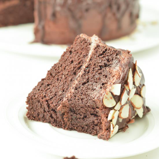KETO CHOCOLATE CAKE - Recipe photo by sweetashoneynz