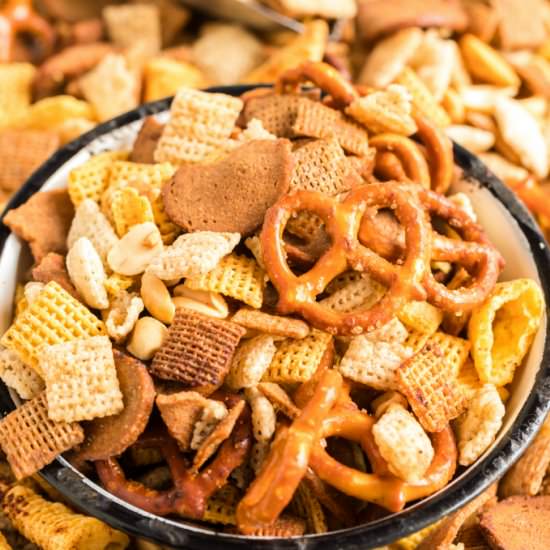 Slow Cooker Chex Mix - Recipe photo by Princess Pinky Girl