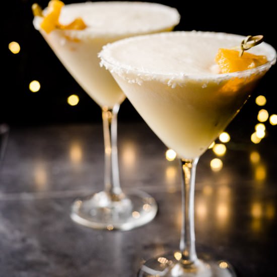 Winter Sunshine Rum Cocktail - Recipe photo by TheDeliciousSpoon