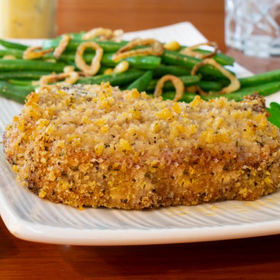 Homemade Shake-and-Bake Pork Chops - Recipe photo by For the Love of Cooking