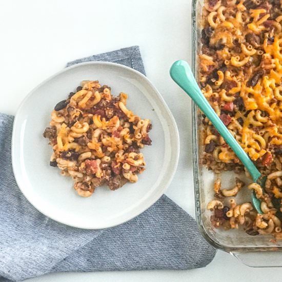 Easy Cheesy Chili Mac - Recipe photo by Nictastingspoon