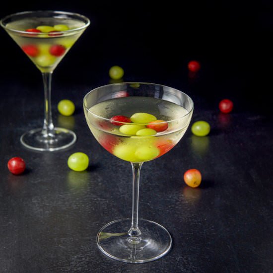 White Grape Cosmo - Recipe photo by Dishesdelish