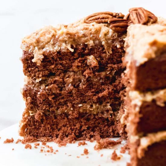 HOMEMADE GERMAN CHOCOLATE CAKE - Recipe photo by houseofnasheats