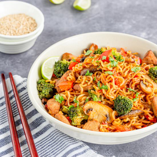 Upgraded Instant Ramen Noodles - Recipe photo by Priyanka DK
