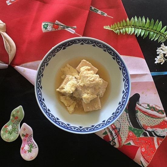 Freeze-dried Tofu - Recipe photo by Homemade Japanese Food