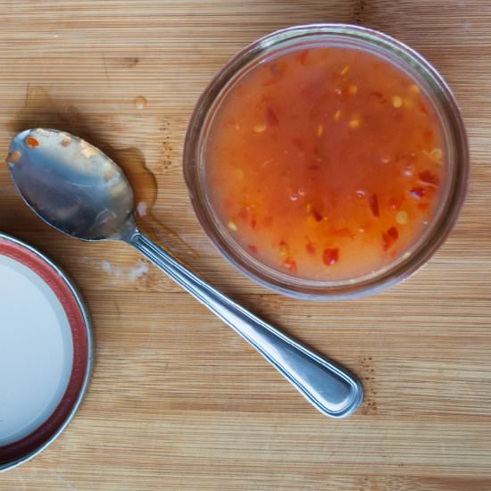 Sugar-Free Sweet Chilli Sauce - Recipe photo by geekola