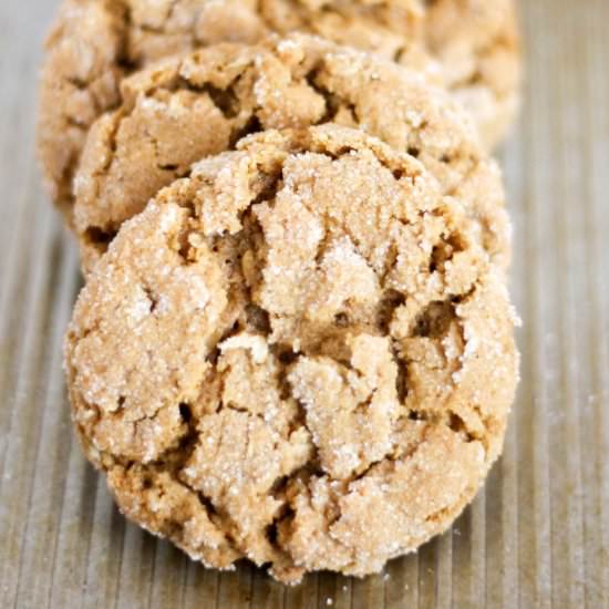 Maple Molasses Oatmeal Cookies - Recipe photo by DoughEyedBlog