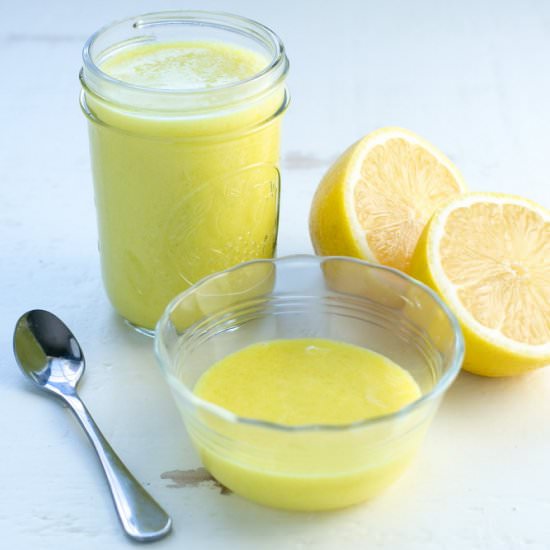Vegan Lemon Curd - Recipe photo by littlebitrecipes
