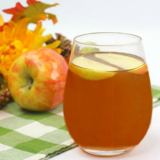 Slow Cooker Apple Cider - Recipe photo by Skinny Sweets
