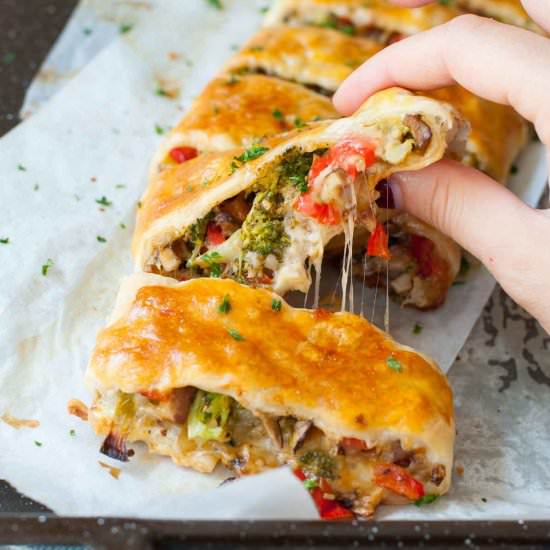 puff pastry strudel - Recipe photo by everyday-delicious.com