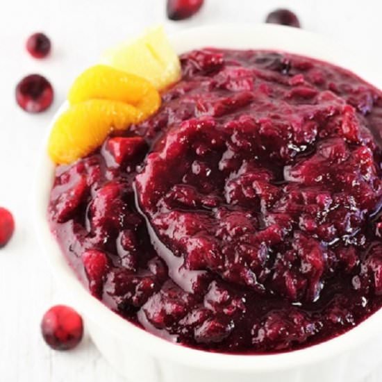 Pineapple Orange Cranberry Sauce - Recipe photo by nowcookthis