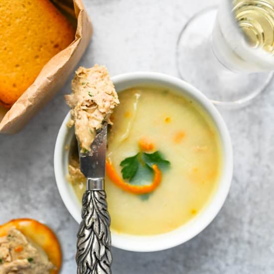Aromatic Duck Rillettes - Recipe photo by garlic and zest
