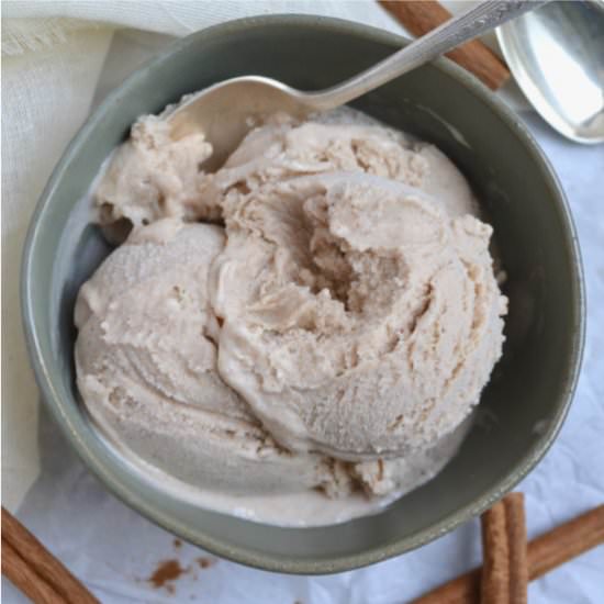 Homemade Cinnamon Ice Cream - Recipe photo by TwoSugarBugs