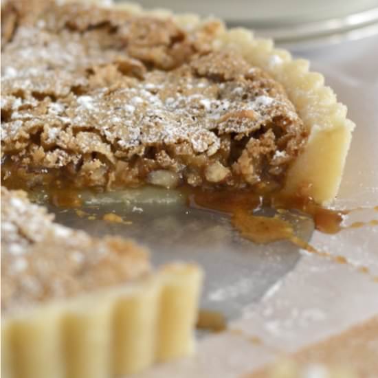 Coconut Pecan Tart - Recipe photo by TwoSugarBugs