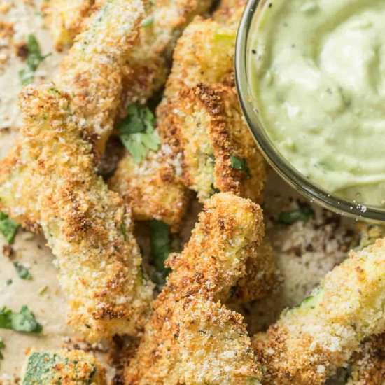 Baked Zucchini Fries - Recipe photo by ValentinasCorner